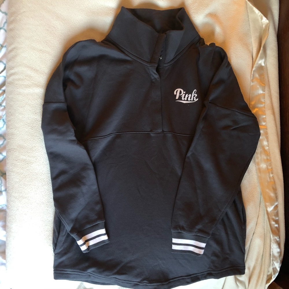 VS PINK Sweatshirt, Grey, sz M (Oversized)